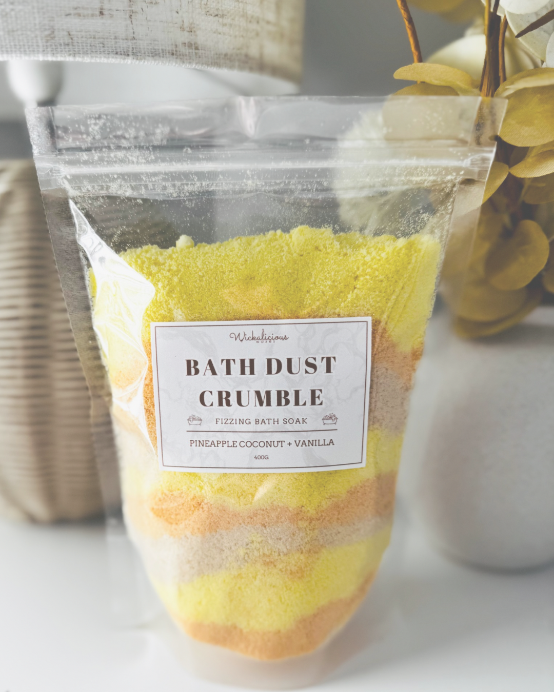 Coconut Pineapple Vanilla - Bath Dust Crumble