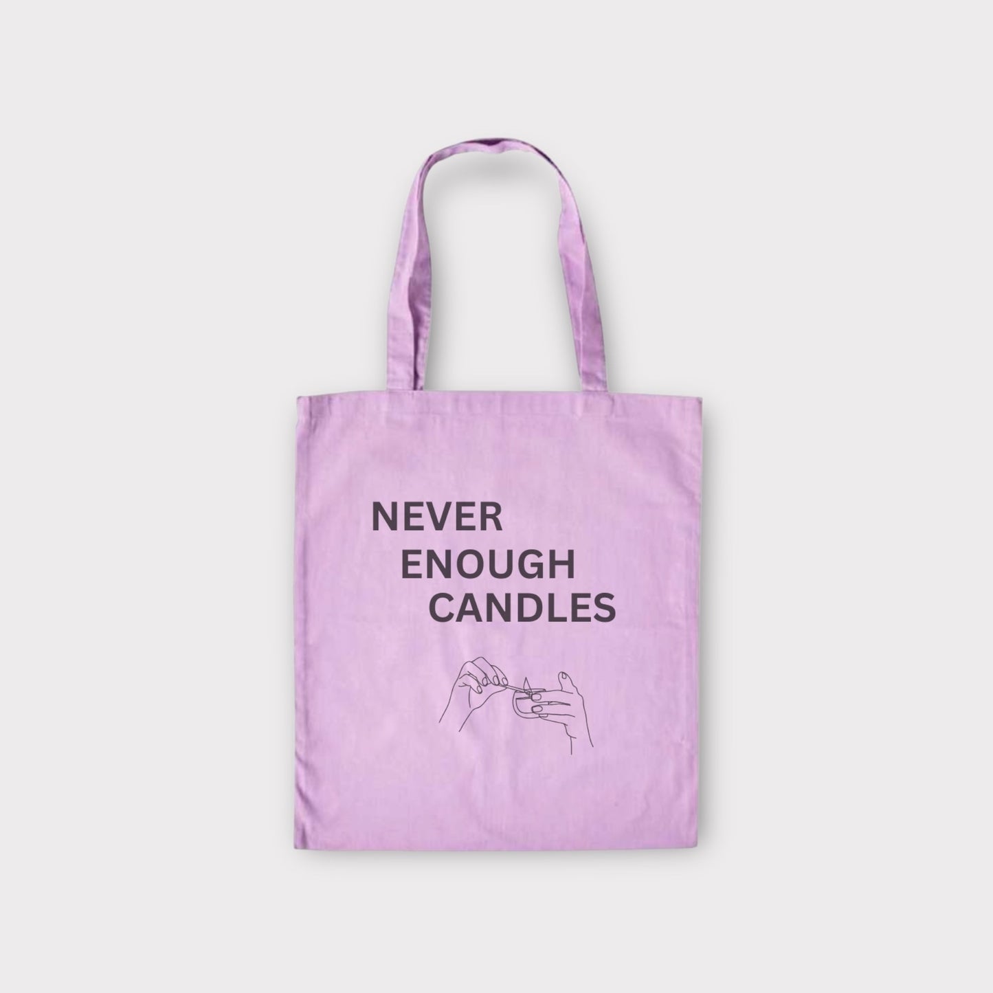 Never Enough Candles Tote