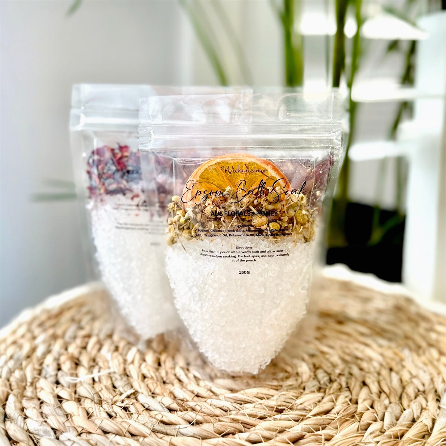 Dried Floral Bath Soaks