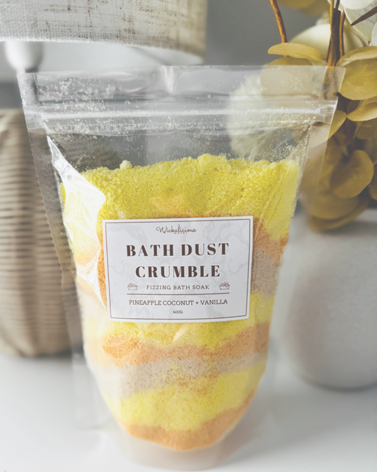 Coconut Pineapple Vanilla - Bath Dust Crumble